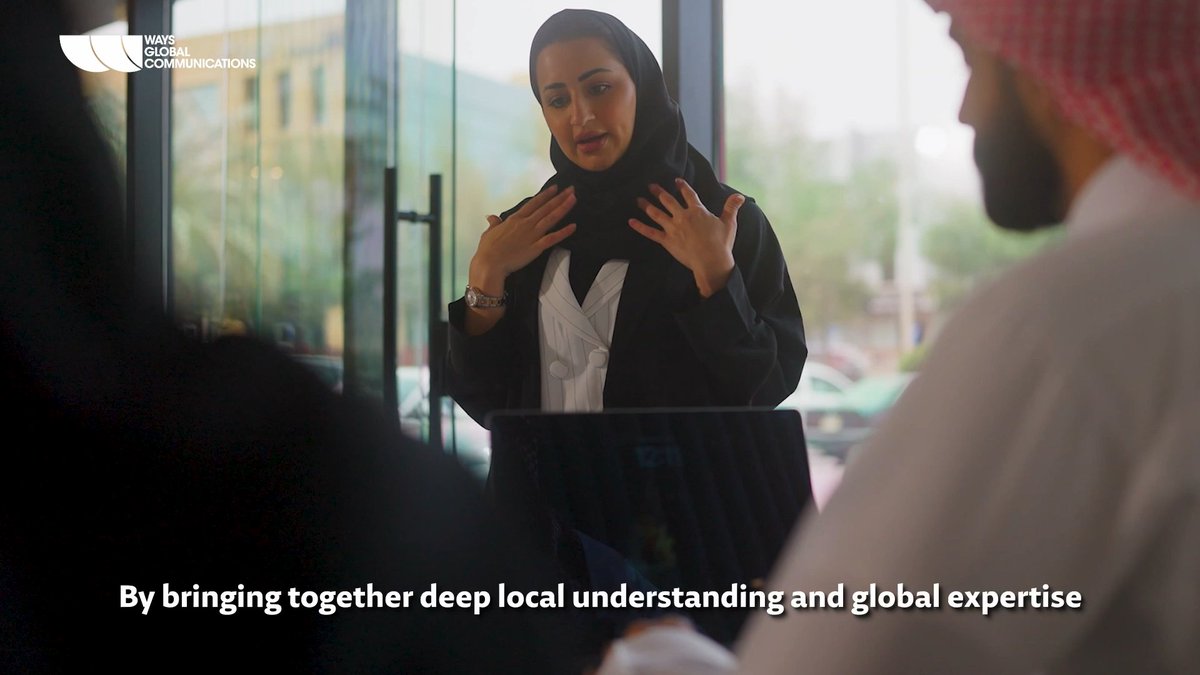 من قلب الرياض.. بدأت الحكاية. ومن لندن.. نكتب فصلًا جديدًا من الحضور العالمي. ✨ Ways Global Communications