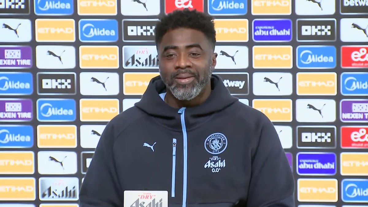 "We know that we can beat any team in this league" Kolo Toure confirms that Pep Guardiola will be back in the dugout against Crystal Palace on Sunday and reflects on the pressure that Arsenal will feel whilst Manchester City are challenging 🔵