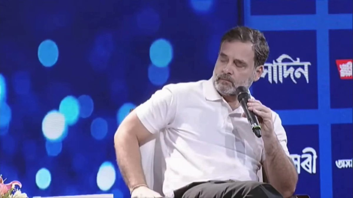 • Cricket or Football? Rahul Gandhi: Football • Lionel Messi or Ronaldo? Rahul Gandhi: Ronaldo. I like Ronaldo’s kindness, but I think MESSI is actually a better footballer. Tomorrow, Rahul Gandhi and Lionel Messi will meet in Hyderabad.🥶