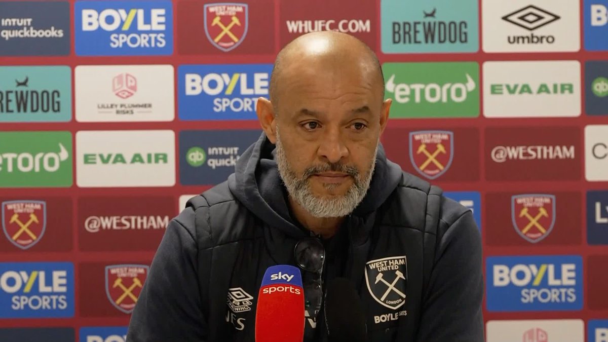 "Aston Villa are a very good team full of quality" Nuno Espirito Santo previews West Ham's clash with high-flying Aston Villa and what is required from his side to improve ⚒️