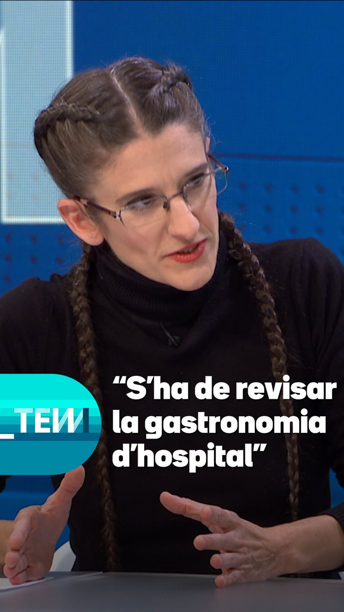 🍛 "La gastronomia d'hospital s'ha de revisar." La xef Maria Nicolau denuncia el tipus de menjar que se serveix en molts centres sanitaris i fa una crida a obrir un debat per canviar-ho. #TotEsMou3Cat