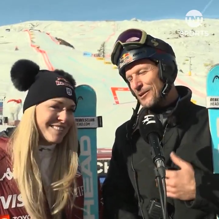 Lindsey Vonn 🤝 Aksel Lund Svindal A World Cup race-winning combination 🥇