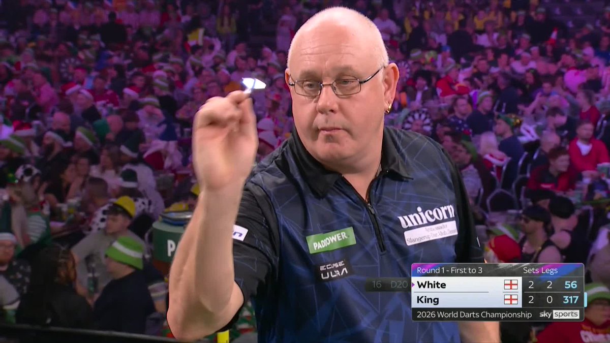 WHITE KO'S KING! Ian White defies a spirited Mervyn King fightback to win through an Ally Pally marathon! 📺 #WCDarts | R1