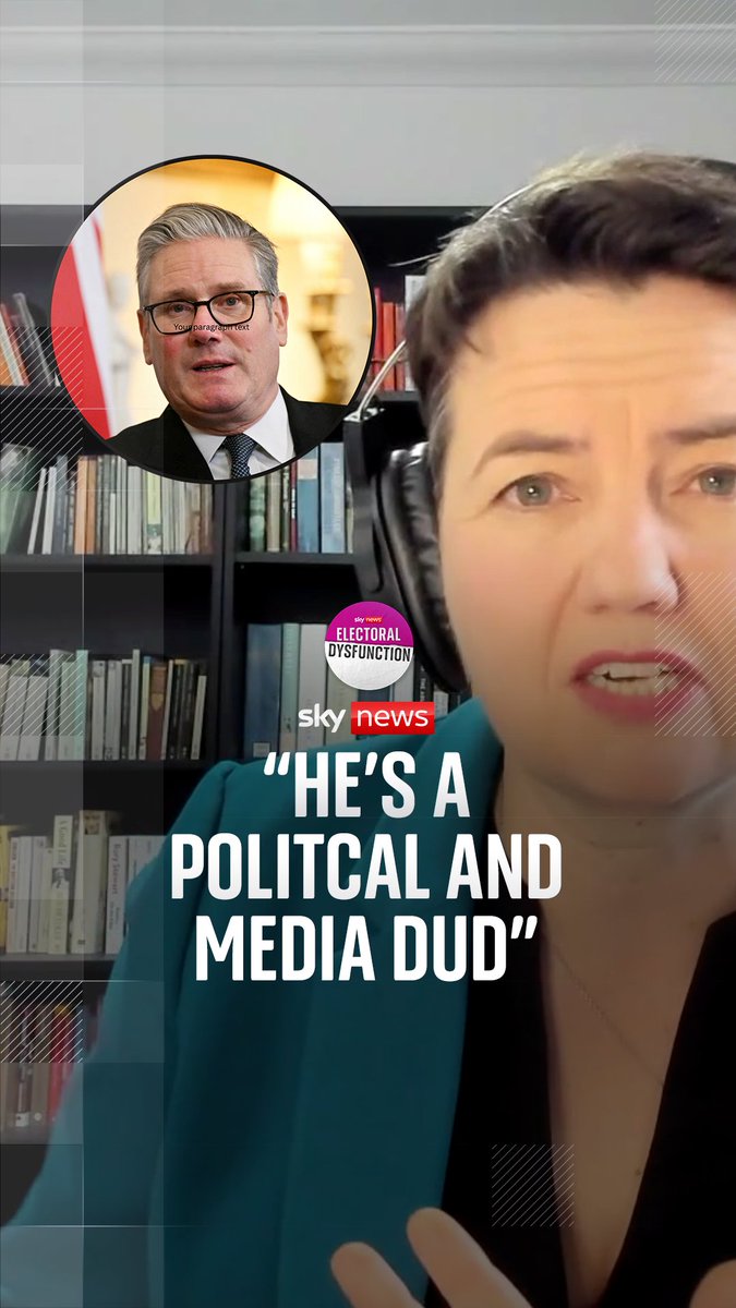 The Labour mood around Keir Starmer is becoming worse. Beth Rigby describes it as being like ‘a fog’ that 'is not lifting’, while Ruth Davidson describes Keir as a ‘political dud’ in this week’s episode of Electoral Dysfunction You can listen wherever you get your podcasts 🔽