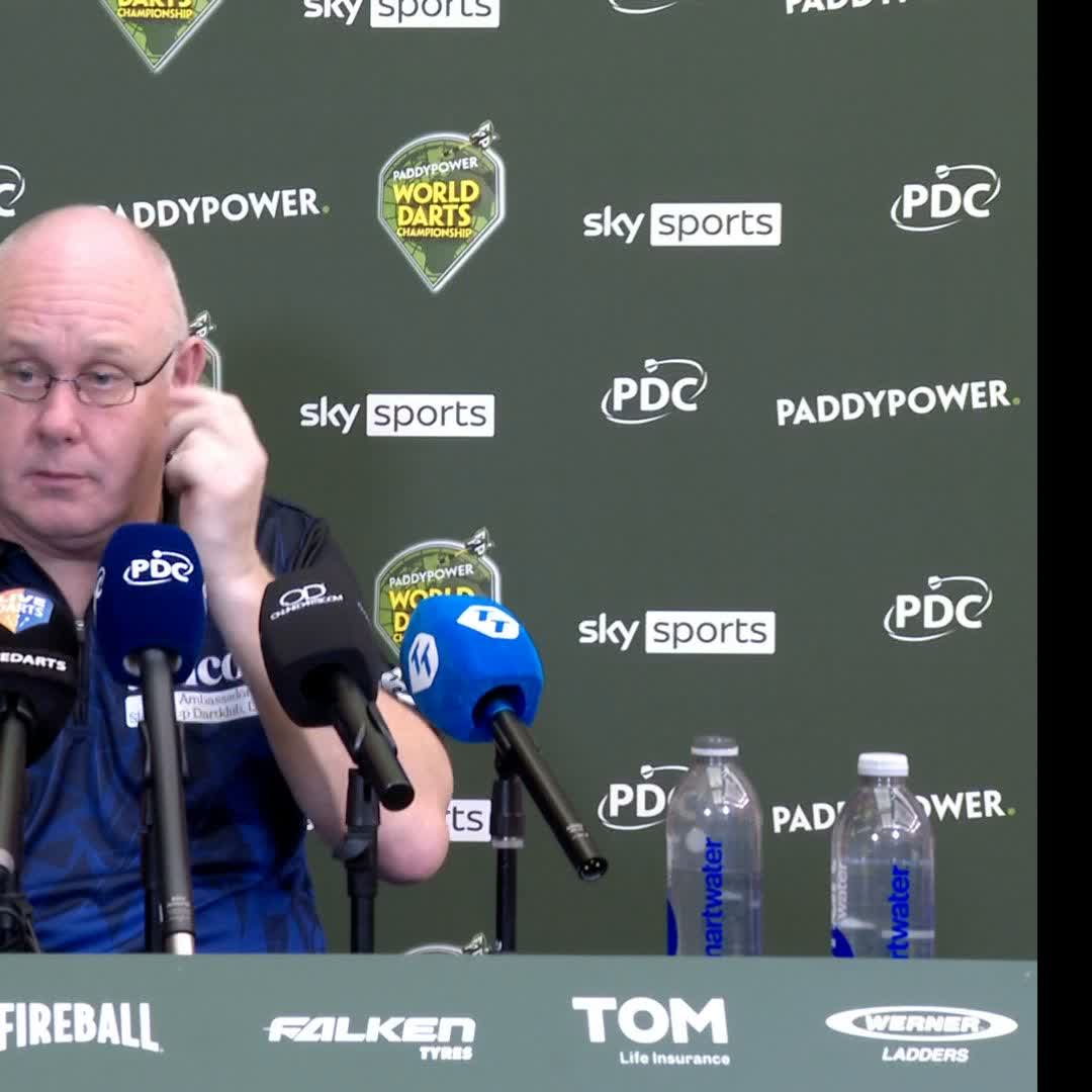 "I am knackered" 😂 Hear from a relieved Ian White as he survives a marathon affair with Mervyn King in Round One.