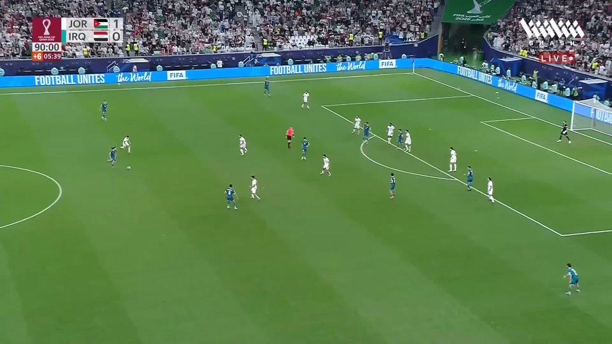 من أمتع مباريات البطولة بدون شك! مبروك لأهل الأردن وهاردلك أهل العراق 🇮🇶♥️🇯🇴
