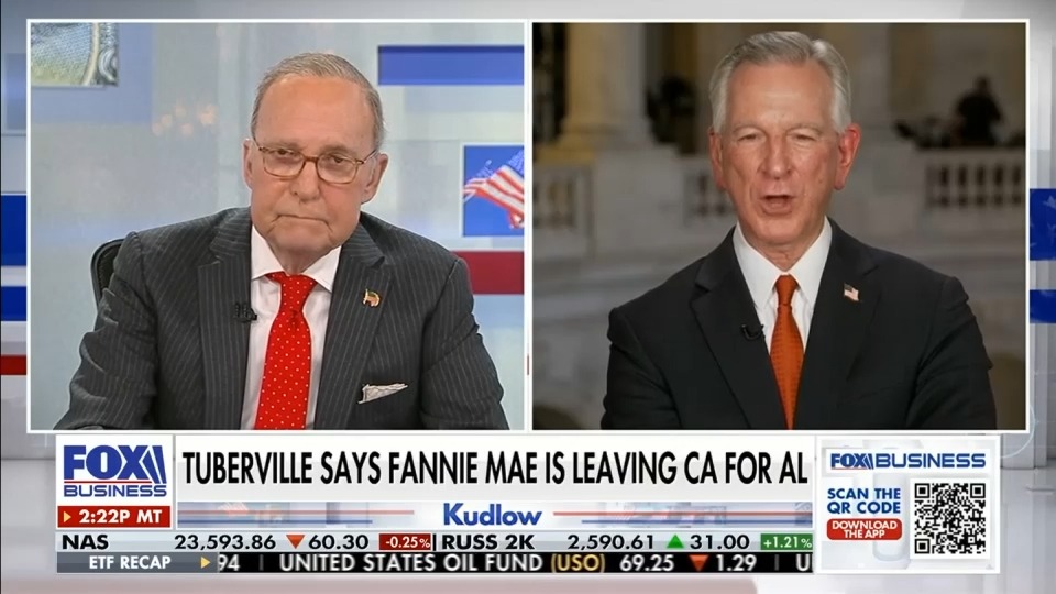 Moving Fannie Mae to Alabama is a win for our state, a win for commonsense, and a win for AMERICA.