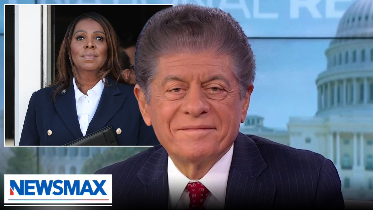“This is humiliating for the DOJ and, it either is a case where there is inadequate evidence there, or it is being perceived as political by the grand jurors, and they're pushing back.” — Judge Napolitano on the DOJ’s struggles to secure an indictment against Letitia James Shaun Kraisman