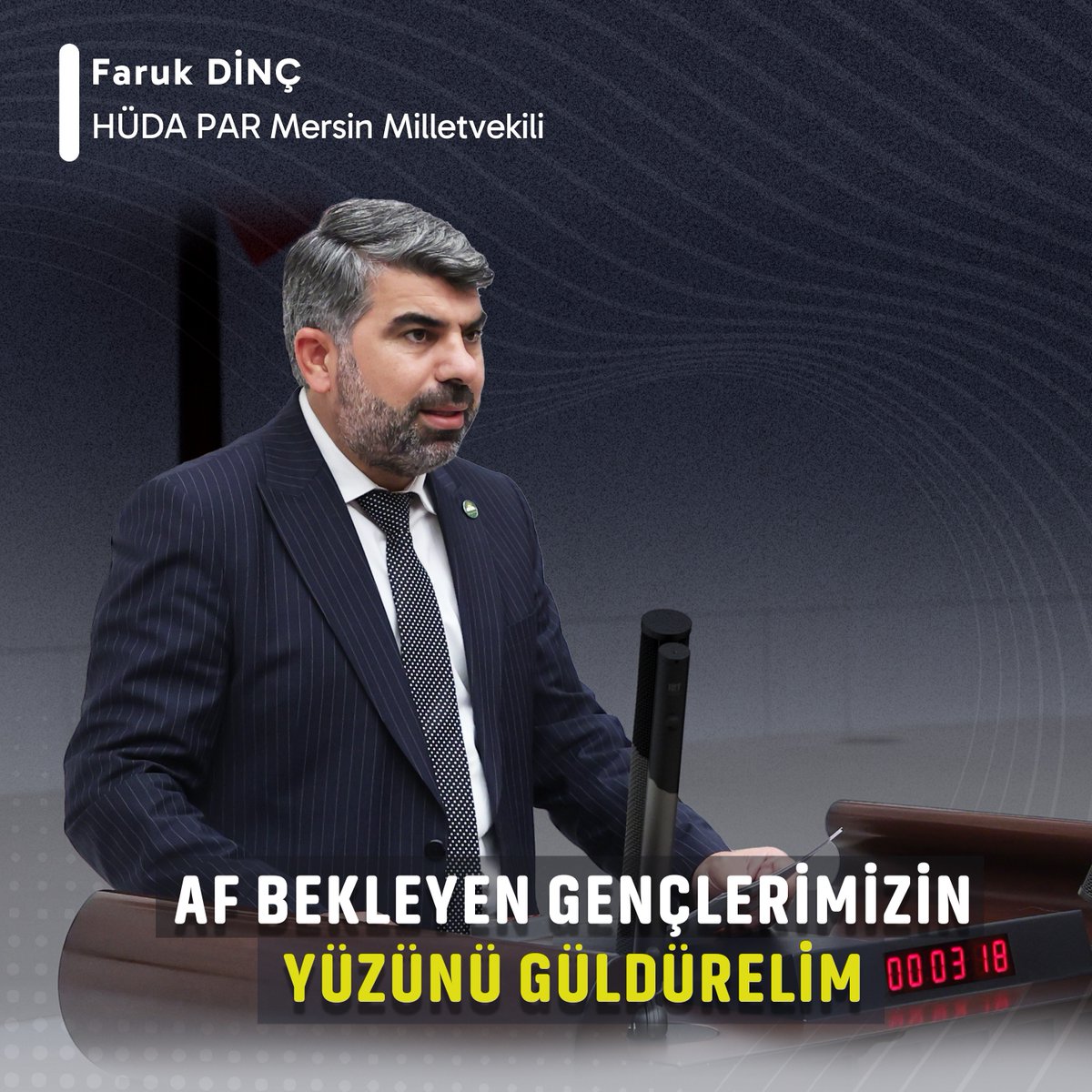 Yüzbinlerce öğrencimiz kapsamlı bir af bekliyor. Gelin büyük bir umutla bu affı bekleyen gençlerimizin yüzünü güldürelim. Yarın değil, hemen şimdi #ÖğrenciAffı çıkaralım.