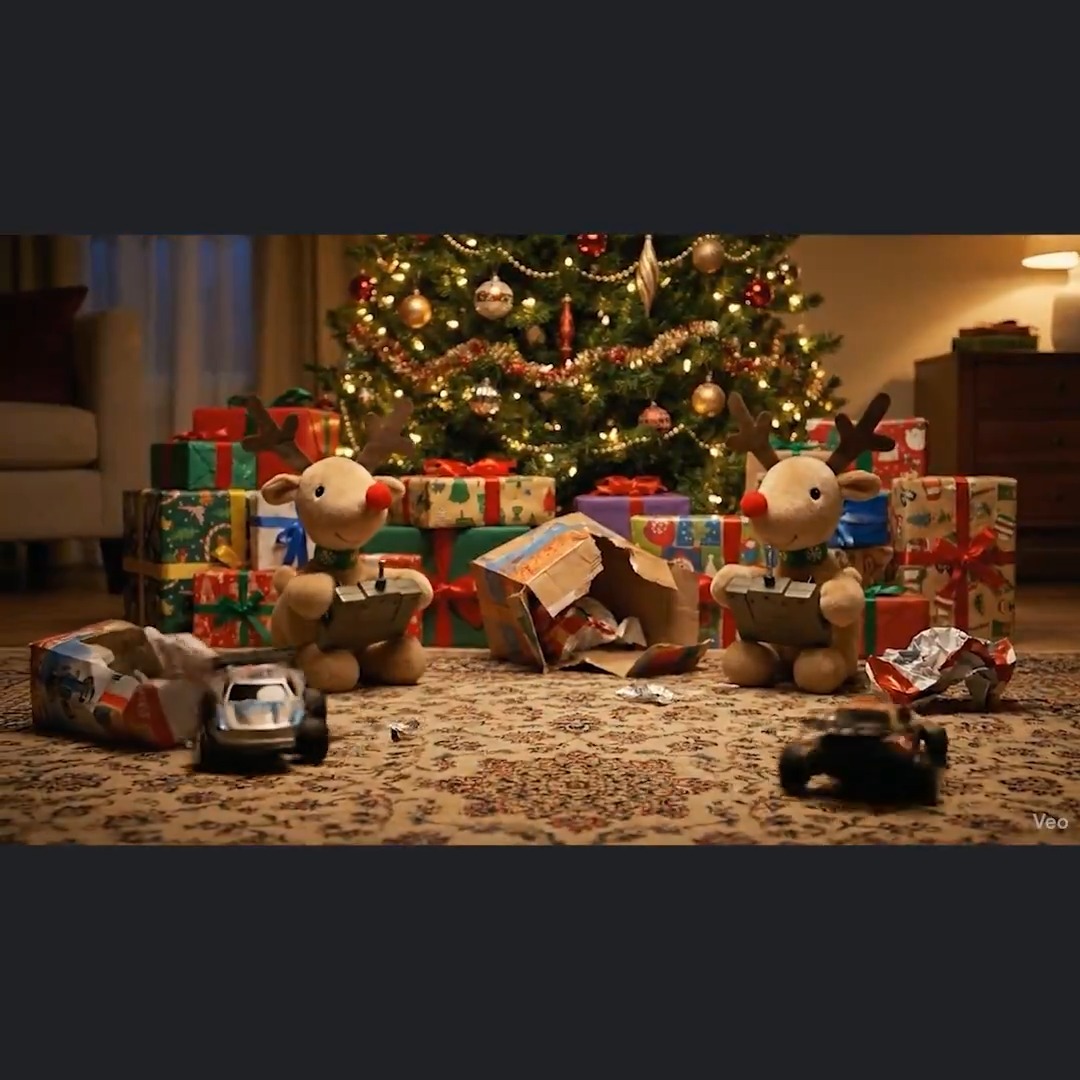 Join in all the reindeer games this holiday season. Made with Nano Banana Pro and Veo 3.