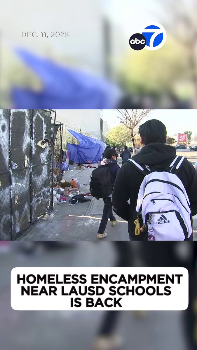 Parents -- and even the Los Angeles Unified School District superintendent -- want action after an encampment near a school in the Westlake District has popped up again. "I would die before I do that," said David Alexander when talking about letting his three children walk alone near the encampment. "I've seen syringes, I've seen bottles of alcohol," said Patricia Garcia, another parent at the school.