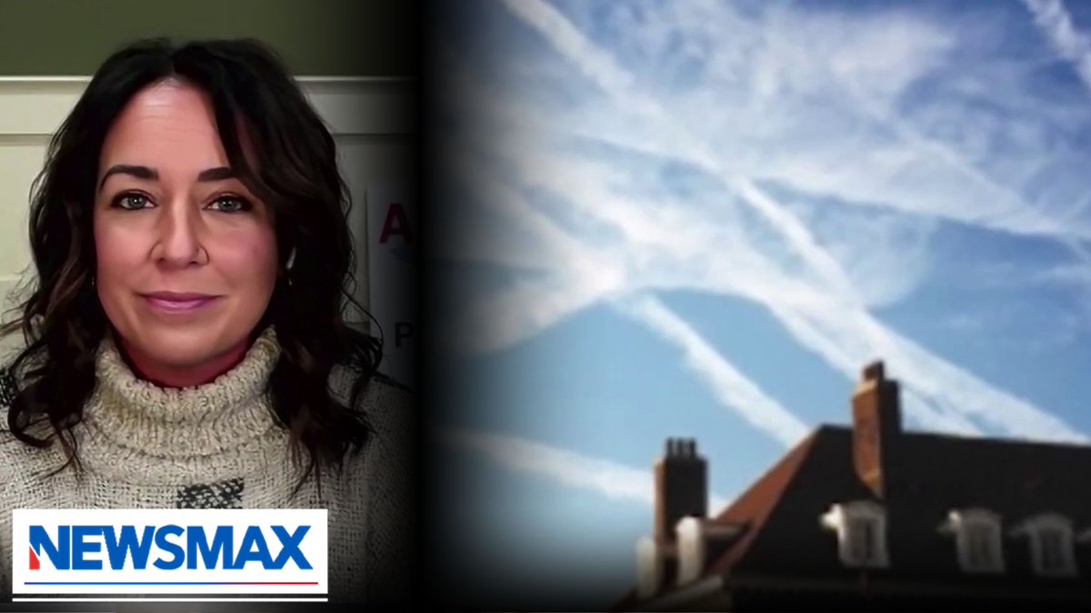 “Once I got threatened, I knew I'd found something.” — Kristen Meghan👩‍🔬🐻, former U.S. Air Force environmental specialist, on alleged geoengineering activity and chemtrails Rob Finnerty