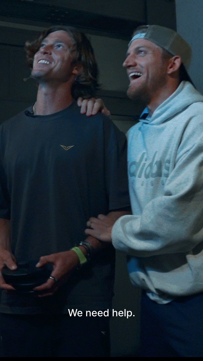 Rublev &amp; Davidovich Fokina. 1 hour. 1 Escape Room. Will they make it? Full challenge on HEAD Tennis YouTube channel: