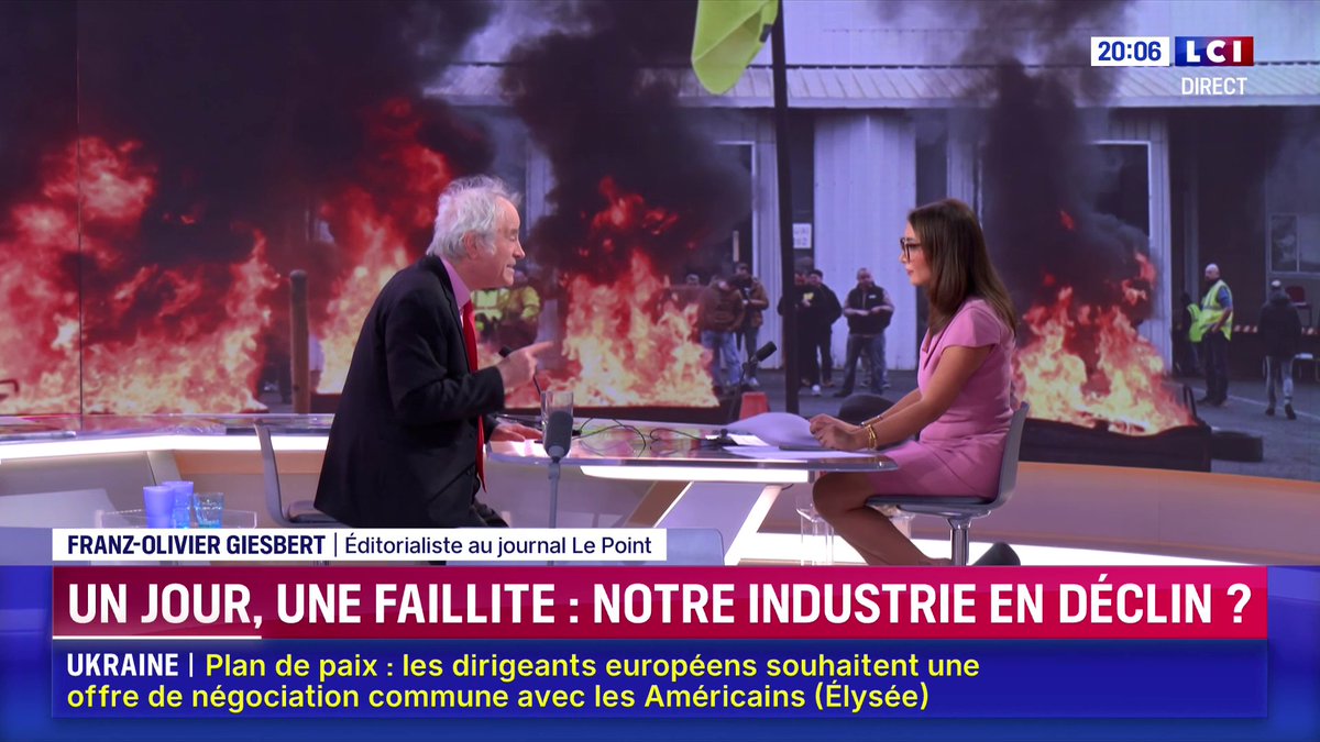 Liquidation de Brandt : "Pour qu'un élu de droite comme Serge Grouard pète les plombs, c'est vraiment qu'il y a quelque chose qui ne va pas au cœur du système... Mais je pense que la réalité profonde c'est la fiscalité" : F-O Giesbert 📺 Un Œil sur le Monde avec Margot Haddad