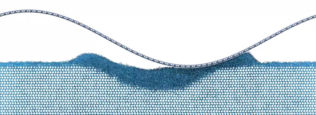 In computer simulations, as an object slides along the surface of ice, a structureless, "amorphous" layer forms. Materials scientists at Saarland University in Germany argue that this process may be the cause of ice’s slipperiness.