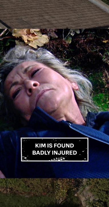Trust Kim to still be able to throw an insult even when she's injured! #Emmerdale