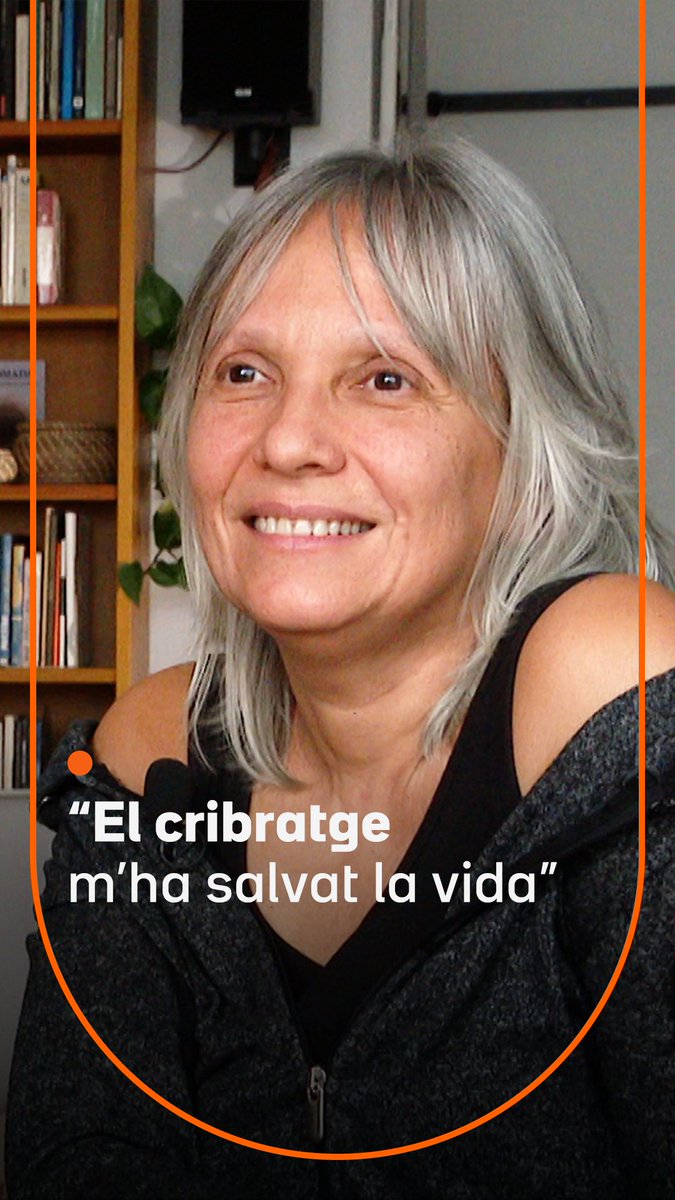 "M'ha salvat la vida. El meu tumor tenia mala llet: si hagués avançat una mica més, se m’hauria escampat." A la Iolanda, la van diagnosticar gràcies a la prova de detecció precoç de càncer de còlon que s’envia a les persones de més de 50 anys #LaMarató3Cat
