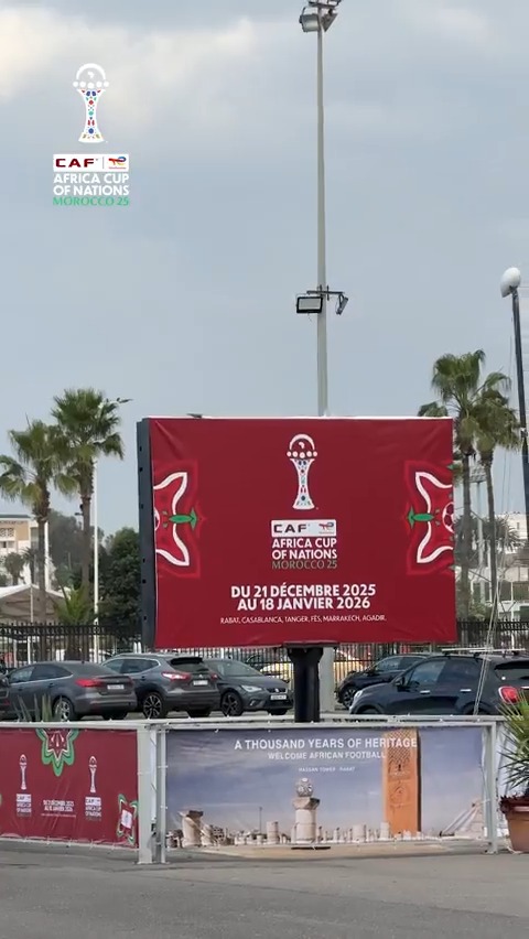 The takeover is near. ⏳ Morocco is 9 days aways from going full #TotalEnergiesAFCON2025 🇲🇦
