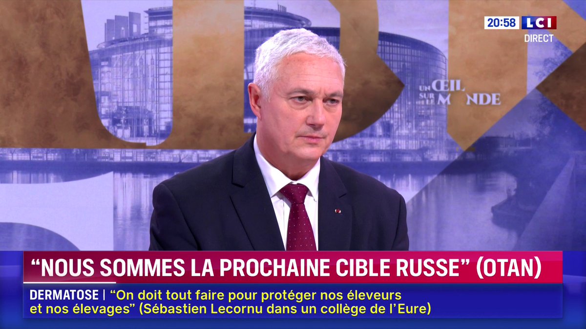 🗣️ "On est déjà en guerre contre la Russie", assure le Général Michel Yakovleff 📺 Un Œil sur le Monde avec Margot Haddad