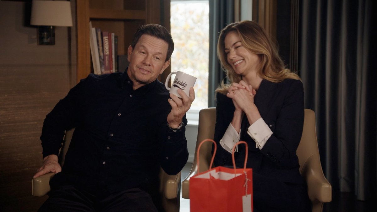 Dibs on Daddy’s gift. #TheFamilyPlan2 — Now Streaming