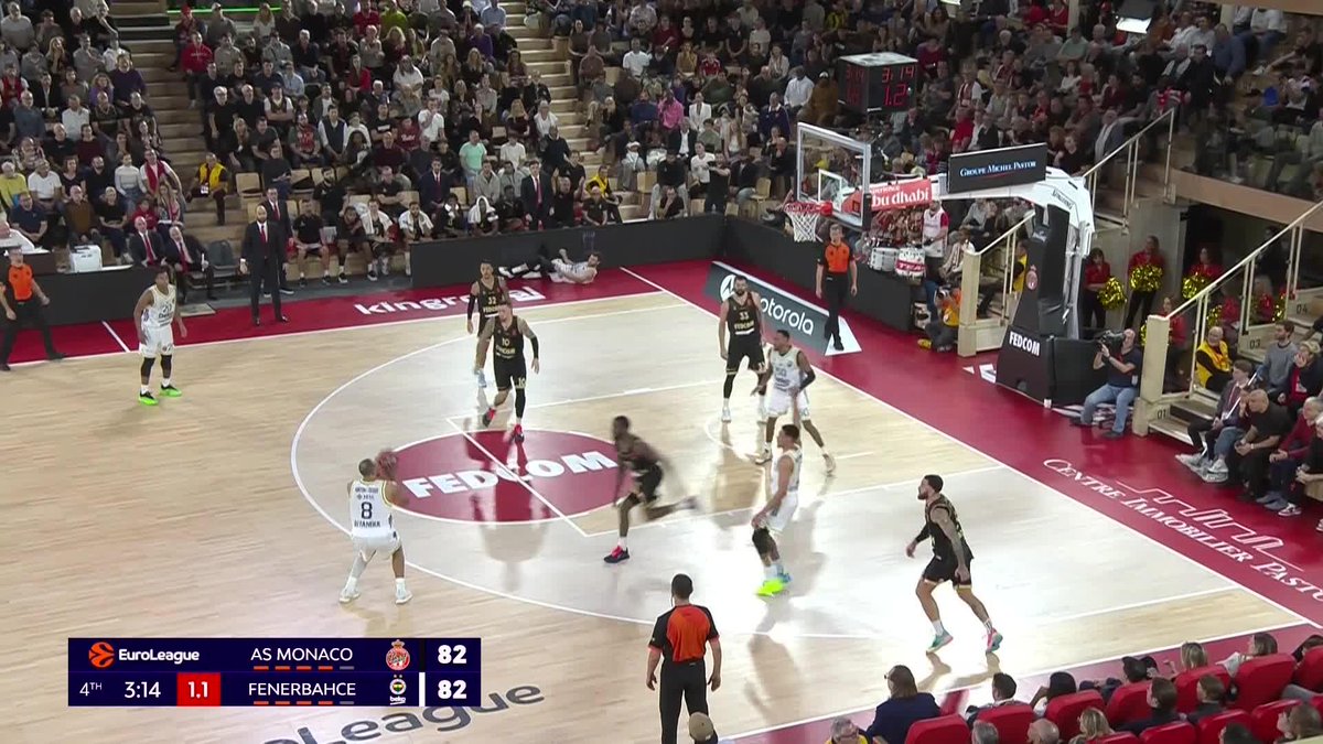 MAÇ SONUCU | Monaco 86-92 Fenerbahçe Beko 3. çeyrekte 17 sayı geriye düştüğümüz maçı harika bir geri dönüşle kazanıyoruz! Euroleague'de üst üste 6. galibiyet! Tebrikler takım! 💛💙