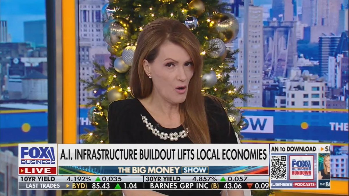 Fox tells Americans to buy artificial trees so Christmas tree farms can be used for data centers: "Everybody needs to get on board."