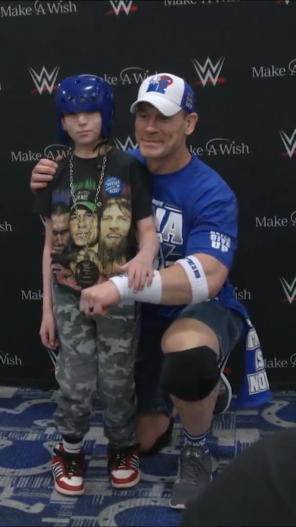 One wish at a time, John Cena has left an incredible mark by granting more than 650 with the Make-A-Wish Foundation. Here's a look at the 17-time World Champion’s unmatched impact outside the ring. Don't miss John Cena's last match TOMORROW at #SNME, 8e/5p on Peacock!