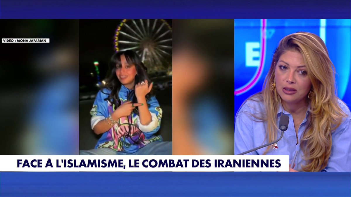Femmes iraniennes face à l’islamisme : «Ces scènes ne sont pas relayées par les médias, on a vraiment besoin que la communauté internationale se mobilise», insiste Mona Jafarian, cofondatrice du collectif «Femmes Azadi», dans 100% Politique