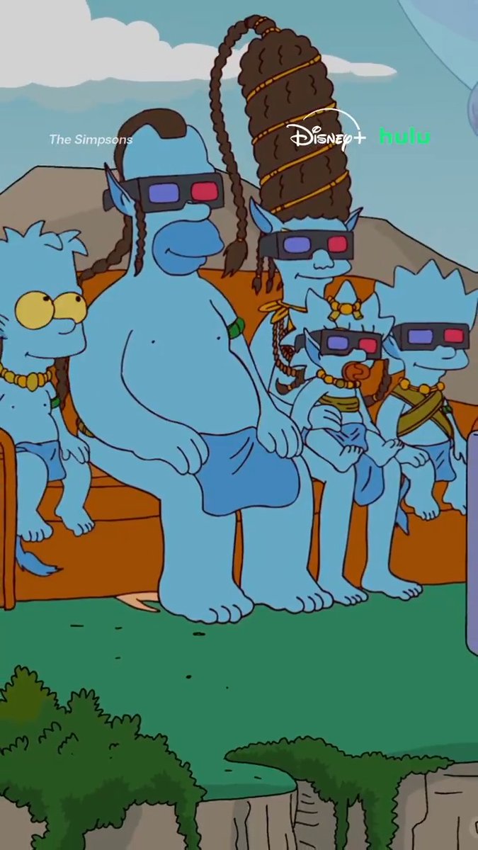 From Springfield to Pandora, everyone’s excited to see Avatar: Fire and Ash only in theaters December 19! 🔥 And stream The Simpsons on Disney+ and Hulu. 🍩