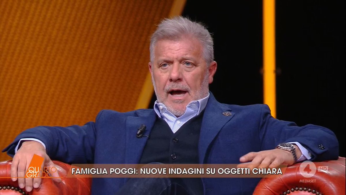 +++Nuove indagini su oggetti appartenenti a Chiara e presenti sulla scena dl crimine +++ A #Quartogrado le anticipazioni di Dario Redaelli, consulente della famiglia Poggi