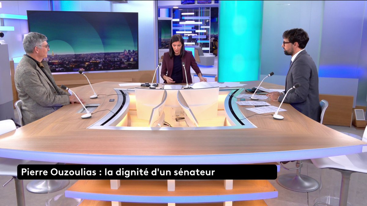 🔴 Interrogé sur les propos tenus par des membres de Frontières sur les réseaux sociaux, "quand le malaise d’un sénateur devient un argument politique, c’est toute la démocratie qui est en danger", alerte Pierre Ouzoulias, vice-président PCF du Sénat. #canal16