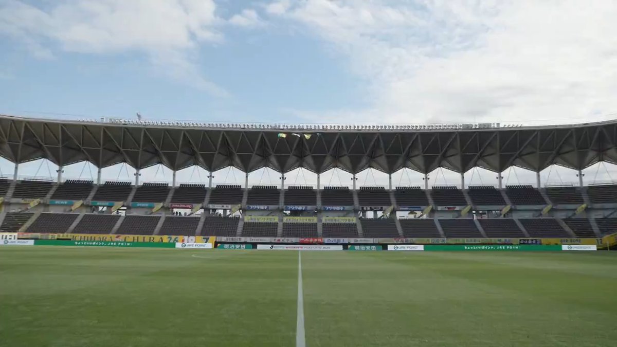 J1への最後の切符の舞台は、フクダ電子アリーナ。 🏆 明治安田Ｊ１昇格プレーオフ2025 決勝 🆚 ジェフユナイテッド千葉 vs 徳島ヴォルティス 🕐 13:05KO 🏟 フクダ電子アリーナ 📺 DAZN / NHK BS / 千葉テレビ / NHK徳島 #Ｊリーグ