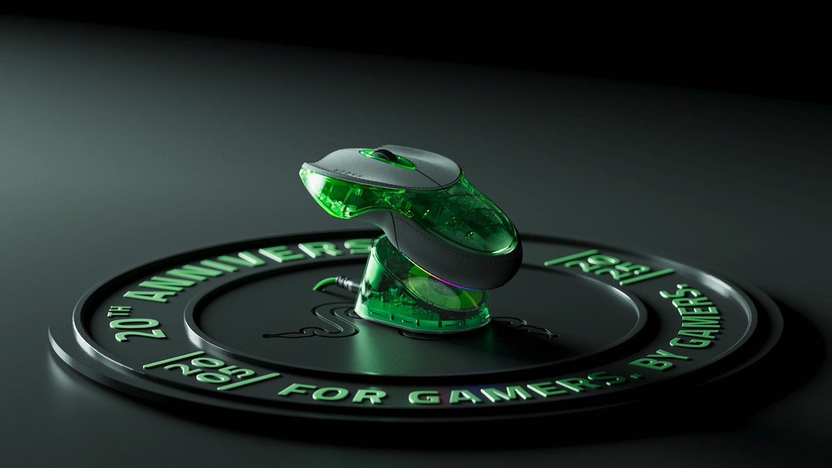 THE mouse For Gamers. By Gamers. A timeless design revived in tribute to what shaped the gaming World. With just 1,337 units worldwide, this collector’s drop bridges Razer’s past and future in a single masterpiece. Be the first to know when it drops. Sign up now: