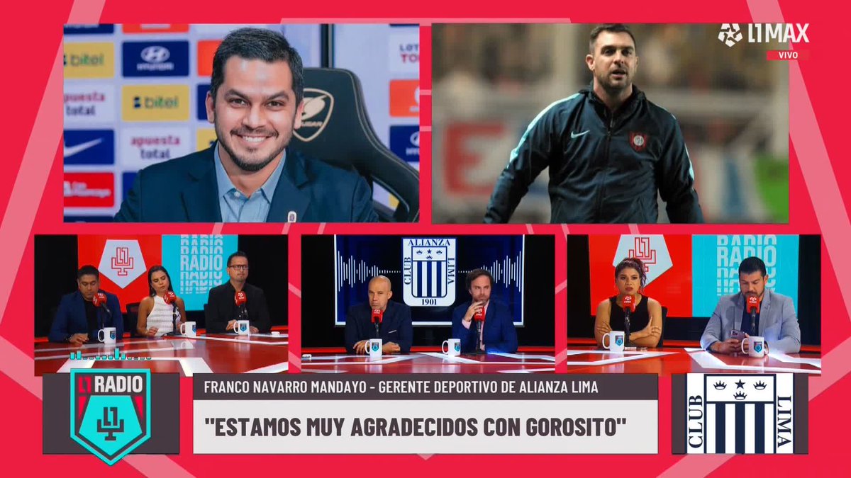 ๐๏ธFranco Navarro Jr. EN VIVO: โNuestro objetivo es siempre salir campeรณn. Tenemos que corregir las cosas que no hemos hecho bien. Pero el grupo estรก unido, comprometido y con ganas de iniciar el 2026" #L1Radio ๐บ Conoce cรณmo ver L1MAX en vivo ๐