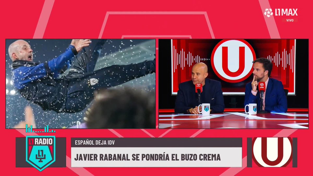 🎙️Gustavo Peralta y toda la información sobre Javier Rabanal, posible nuevo técnico de Universitario de Deportes para el año 2026 #L1Radio 📺 Conoce cómo ver L1MAX en vivo 👉