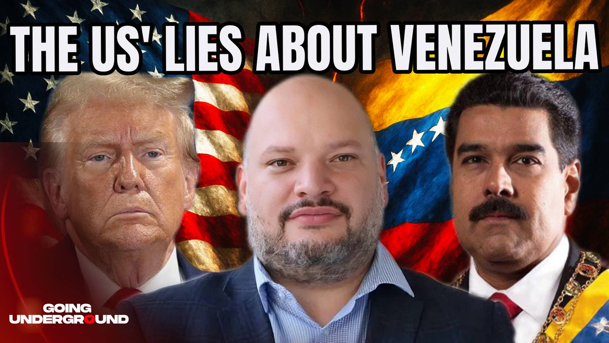 🚨NEW EPISODE OF GOING UNDERGROUND⚡️ EXPOSED: The Lies and Real Motives Behind the US’🇺🇸 Regime Change War on Venezuela🇻🇪 (Carlos Ron) Can Venezuela survive a regime change war by the US? What are the real motives for toppling Nicolas Maduro? How can Maria Corina Machado call for an imperialist war against her own people?