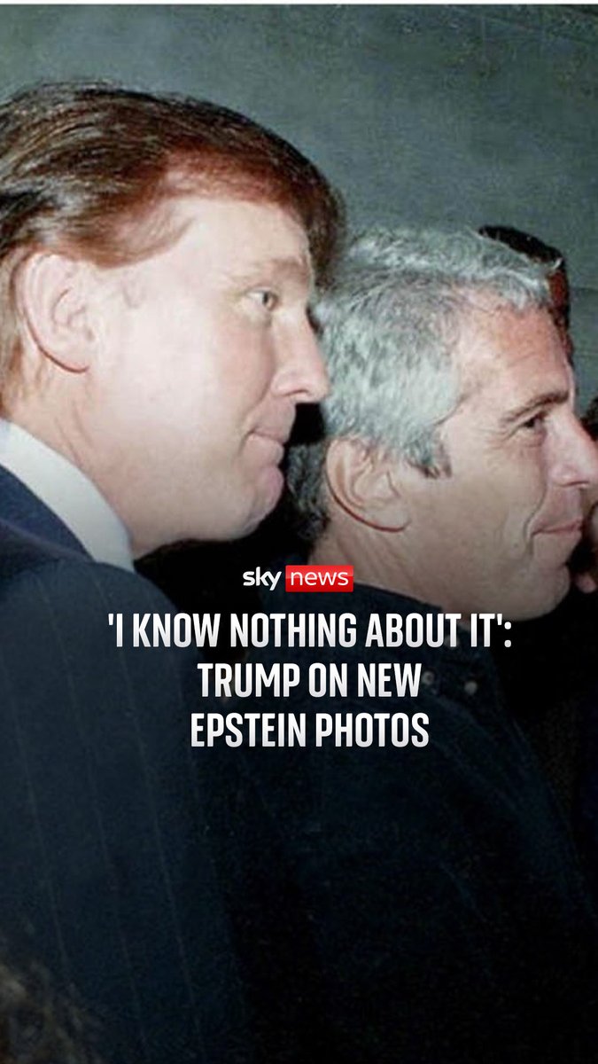 US President Donald Trump responds to a question about new photos released by Democrats on the House Oversight Committee that show him with Jeffrey Epstein. The photos do not show illegal activity. 🔗