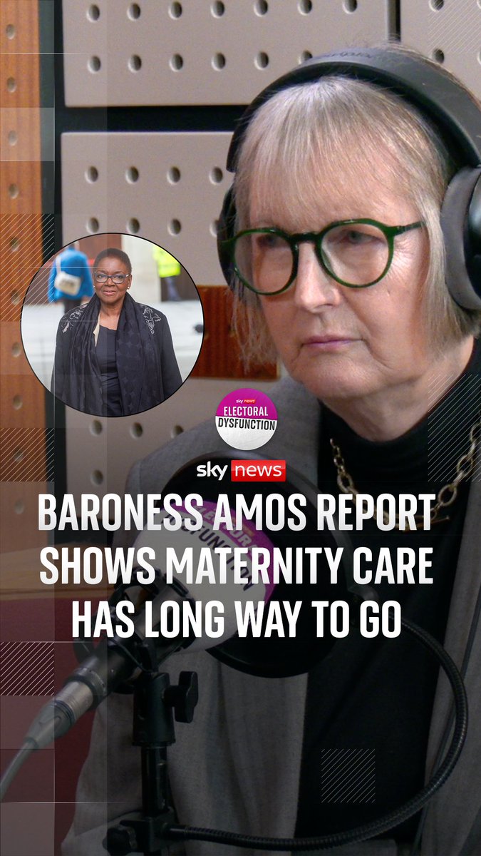 "Why is it still happening?" - Beth Rigby on maternity care failures An interim report on maternity services in England says women are receiving "unacceptable care". Beth Rigby, Ruth Davidson &amp; Harriet Harman discuss on #ElectoralDysfunction. Listen 👉