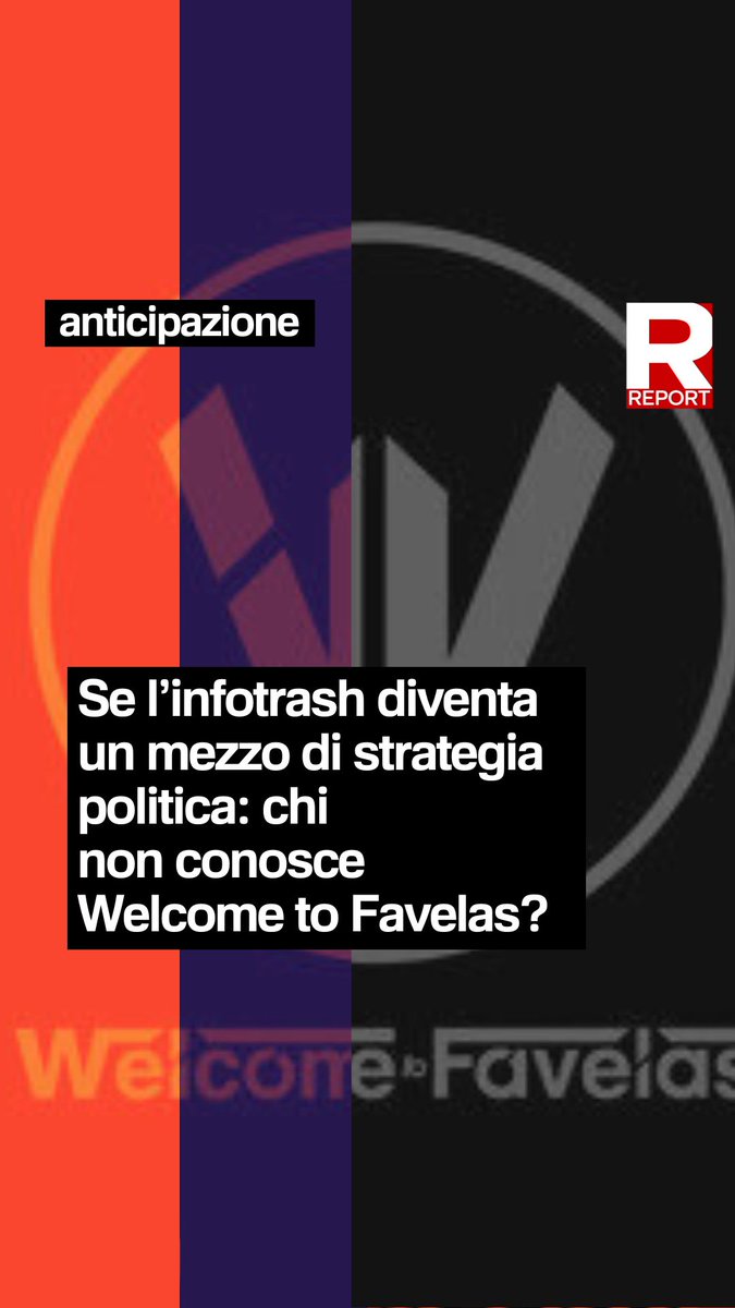 Un indizio della volontà di Musk di costruire una galassia mediatica in Europa è stato rivelato da una pagina che ha milioni di contatti, “Welcome to favelas”: ha annunciato di aver partecipato a un incontro con emissari di Musk sui media indipendenti. Domenica, 20.30 su #Rai3