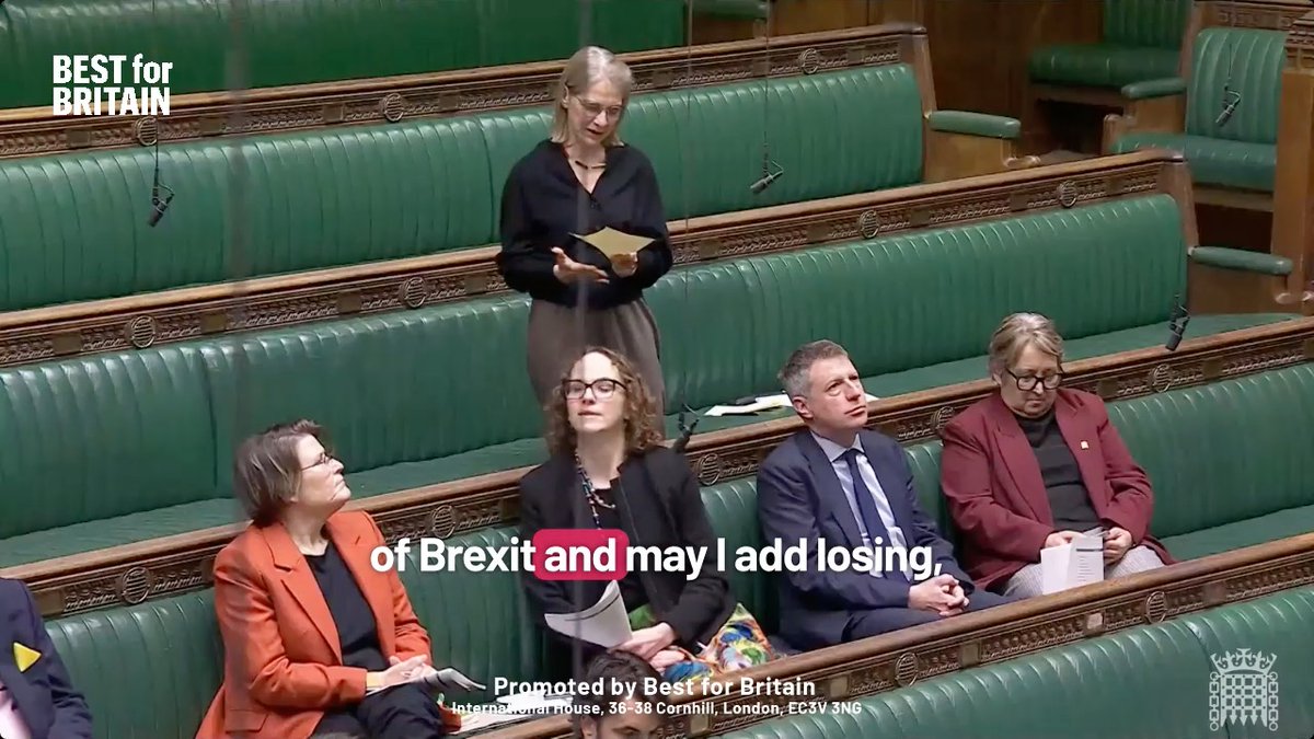 "Brexit was a self inflicted shock, and not just a small shock." "It's as if they decided to throw the three bar electric fire into the bath whilst it was plugged in and they were sitting in it" "A 4% drop in productivity, 15% drop in trade, £100 billion hit to our GDP."