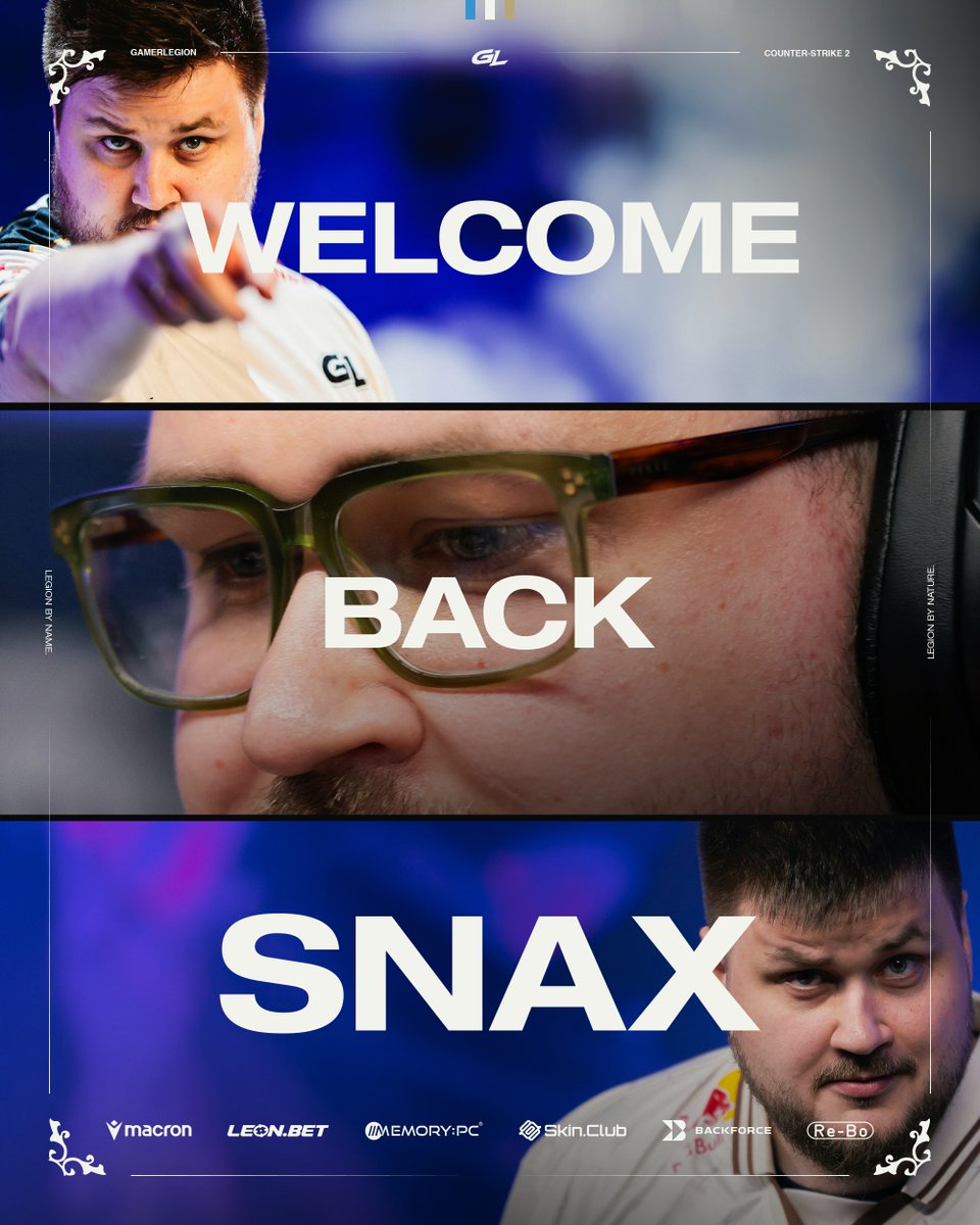 The one and only. The legend. The big apple. We’re thrilled to announce that Snax has rejoined us as our new IGL 🥳 Welcome back to the GL family 💙