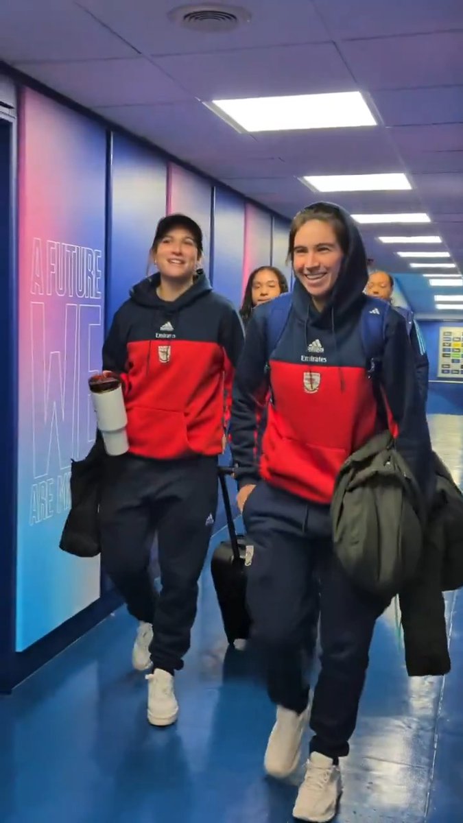 Checking in at Goodison 🎬