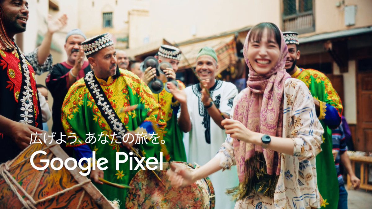 クリスマスまであと 12 日ですって。 Google Pixel の「一緒に写る」機能もっと広めたいのですが、クリスマスとか忘年会でどんどん使ってもらえませんか！！！ ほら、井桁さんも CM で使っていますよ↓ #GooglePixel #ANOTHERSKY