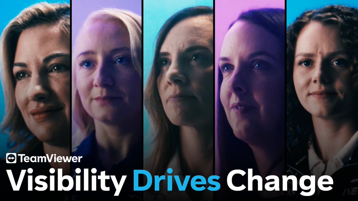 Visibility Drives Change. F1 is evolving. And seeing is believing. Having role models to look up to, shows that anything is possible.