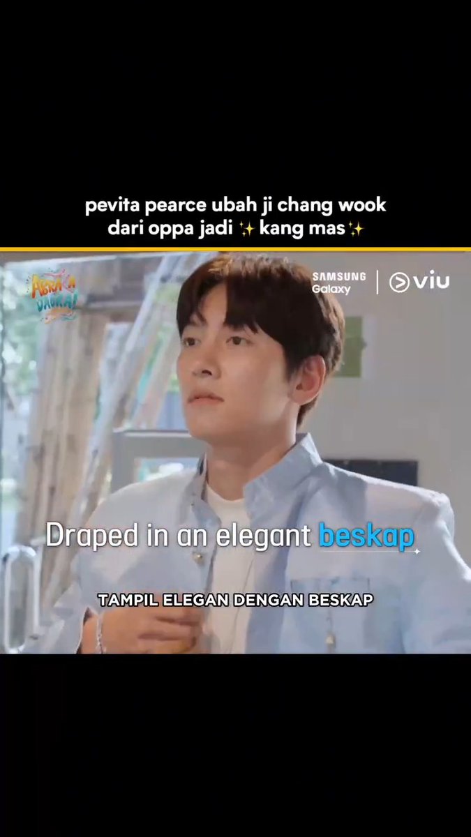 Udah cocok banget ini mah dikenalin ke keluarga besarku 🫶😌 #Viu #ExploreGalaxyWay #AbracadabraOnViu #JiChangWook #PevitaPearce