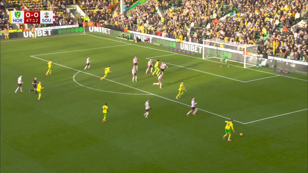 What a start to the second half! Jovon Makama gives Norwich the lead! 💥