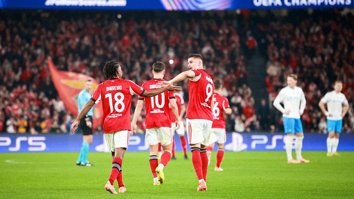 A jogada. O golo. 😮‍💨 #SLBSSCN | #UCL