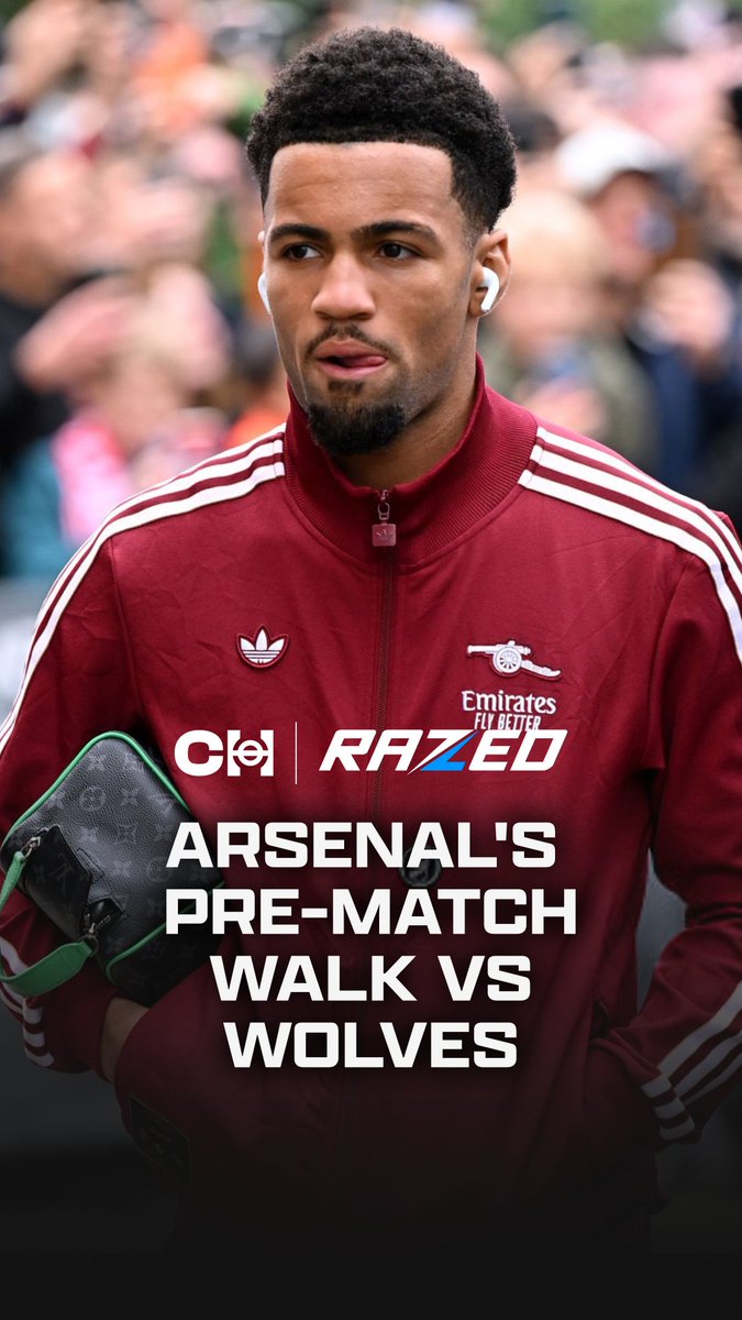 🎥 Some of the Arsenal squad seen arriving pre-Wolves. 3 points are essential. 💪