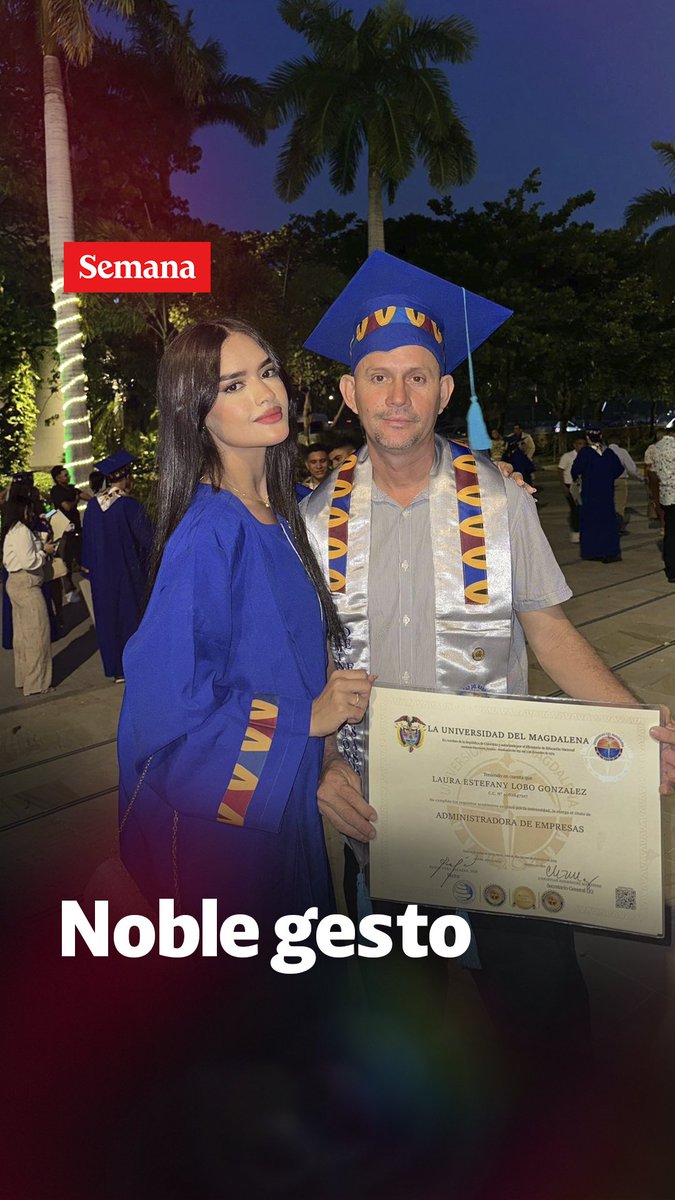 Una joven recién graduada en administración de empresas, le dedicó su título universitario a su padre, un vendedor de aguas en Santa Marta. Detalles en este video.