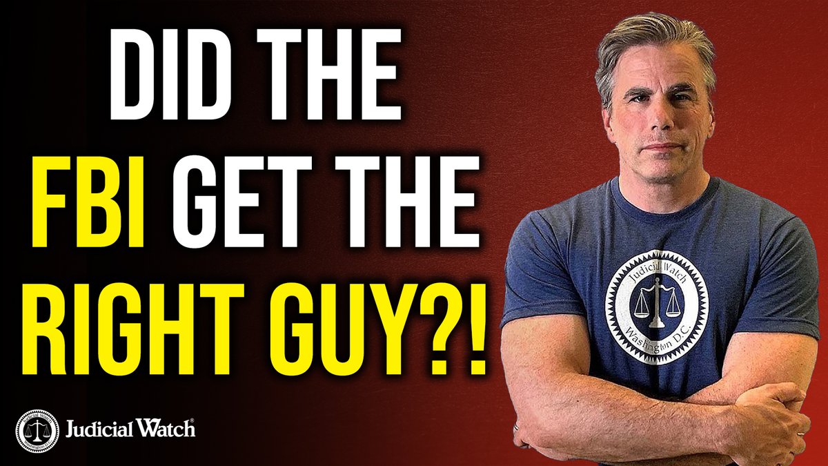 .Tom Fitton: New Questions About FBI January 6 Pipe Bomb Investigation!